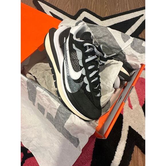 Nike Vaporwaffle Sacai Black White – Size 7 – Brand New - Picture 7 of 9